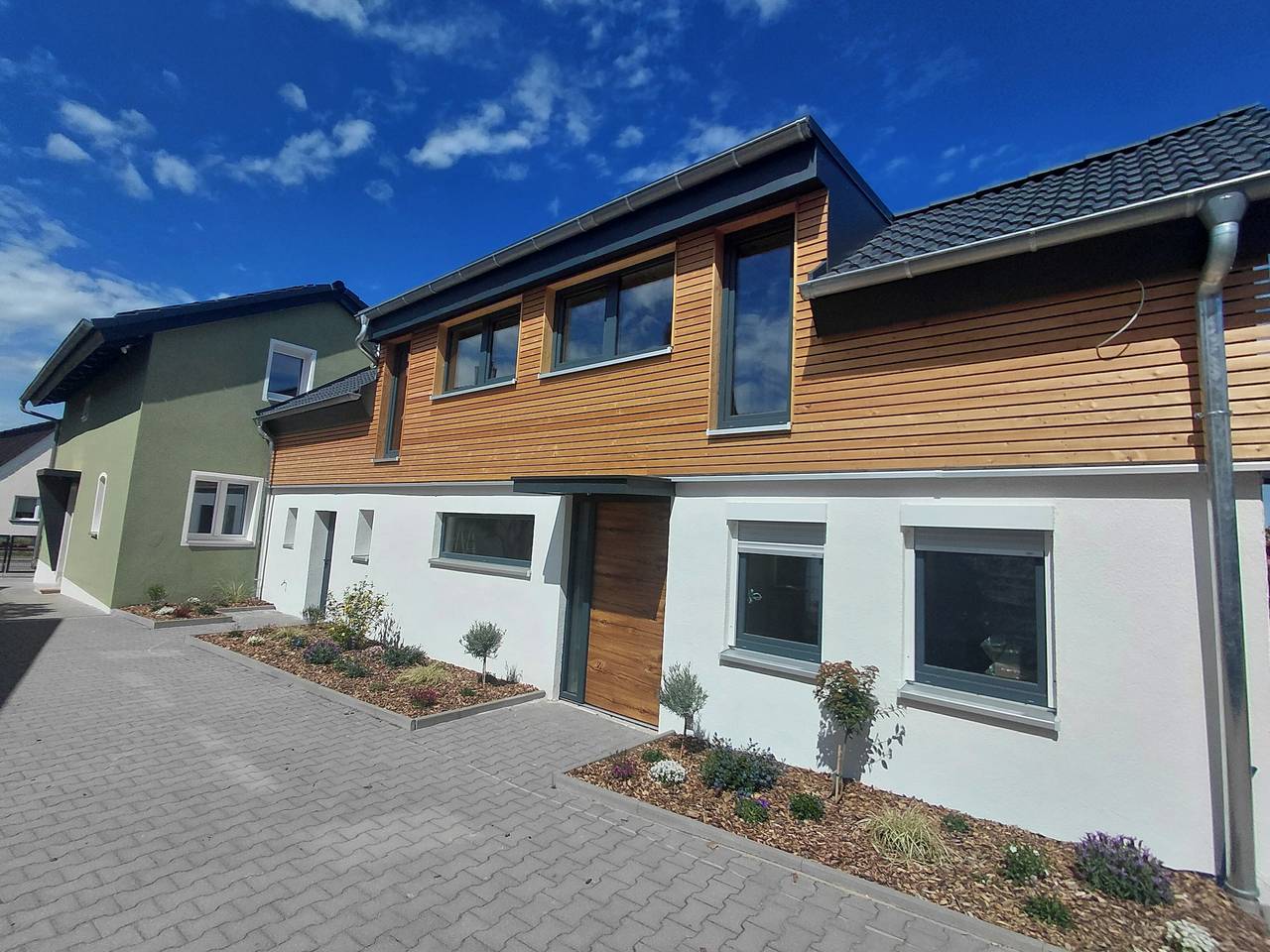 Chalet 'Milena' mit gemeinsamer Terrasse, Gemeinschaftsgarten und Wi-Fi in Breitengüßbach, Landkreis Bamberg
