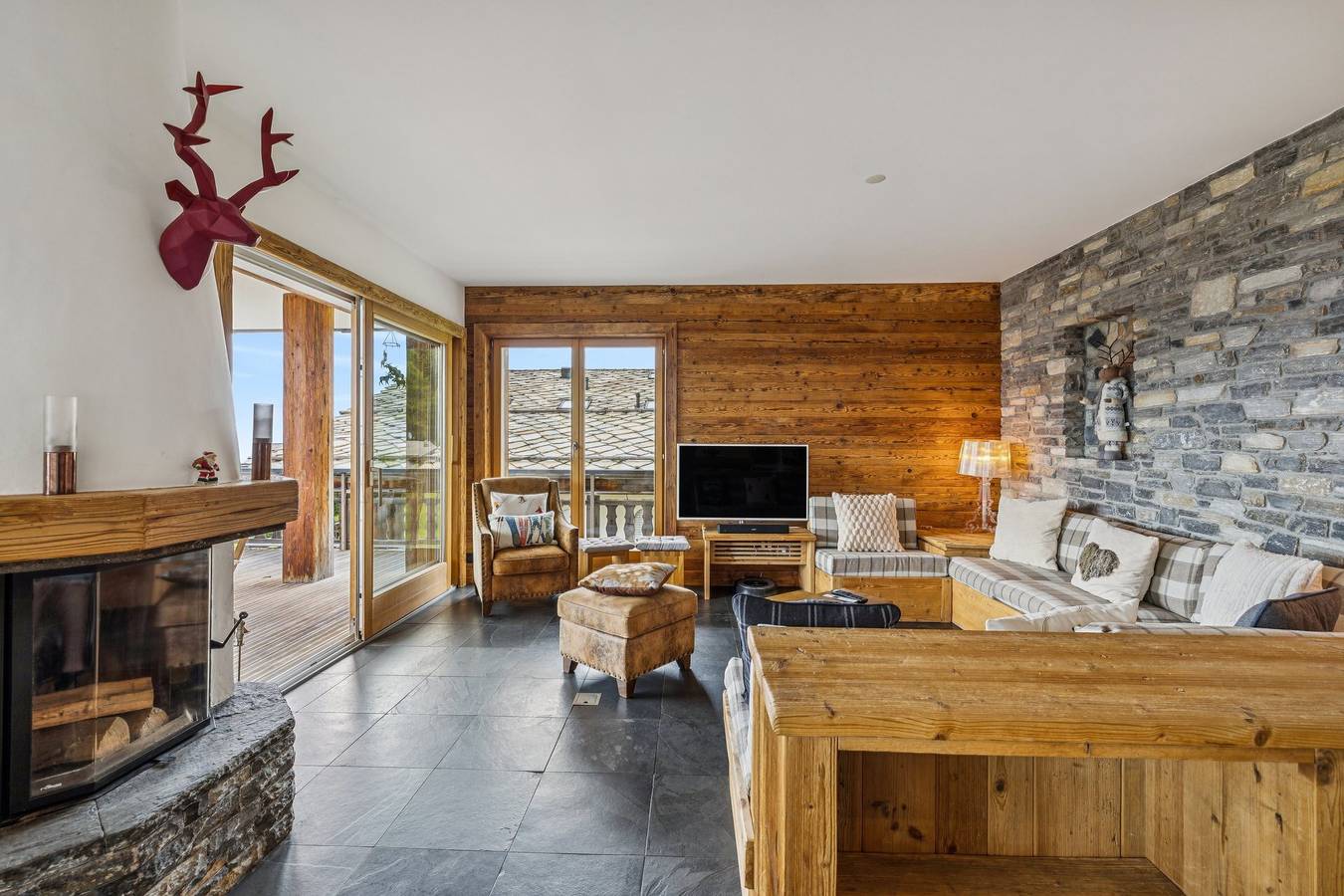 Ganze Wohnung, Chalet Infinity by Mrs Miggins in Mollens, Sion - Sierre & Umgebung