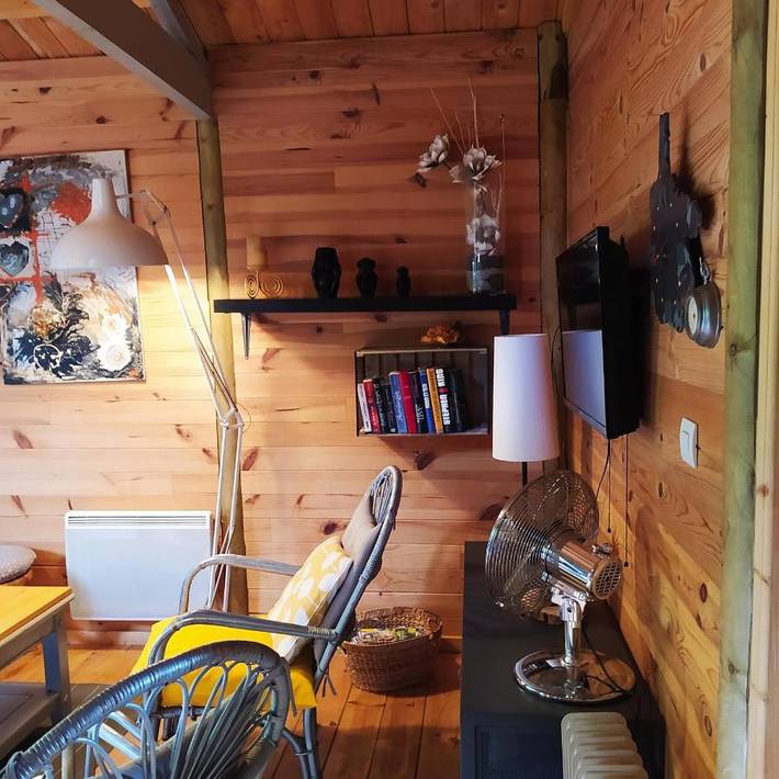 Tente pour 4 personnes, avec jardin et vue dans les Ardennes - 2