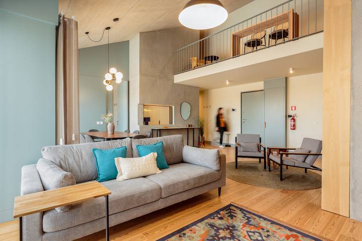 Appartamento per 10 persone, con balcone in Porto