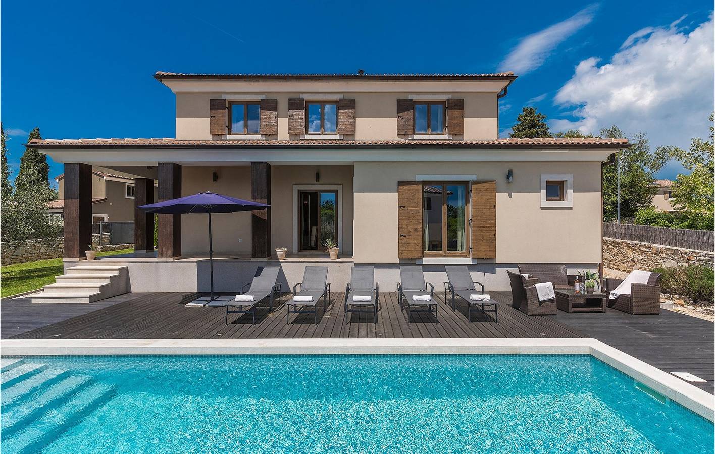 Κατοικία διακοπών για 12 άτομα με κήπο in Jursici, Central Istria