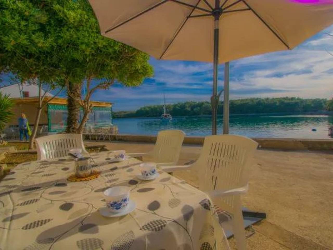 Ganze Wohnung, Wohnung "Punta Blue" mit Blick auf das Wasser in Lošinj, Cres