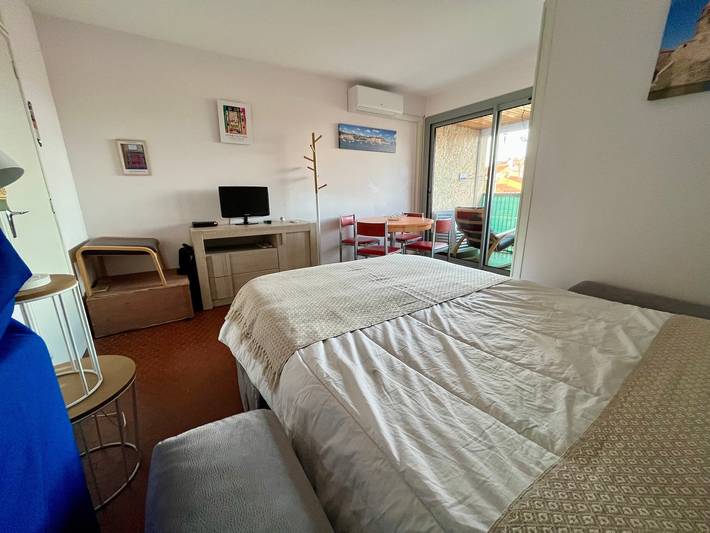 Gîte pour 2 personnes, avec balcon dans Plage de l'Oli (Port-Vendres) - 4