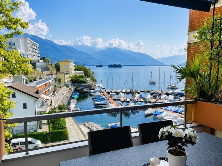Ferienwohnung für 4 Personen, mit Balkon und Garten sowie Pool und Sauna
