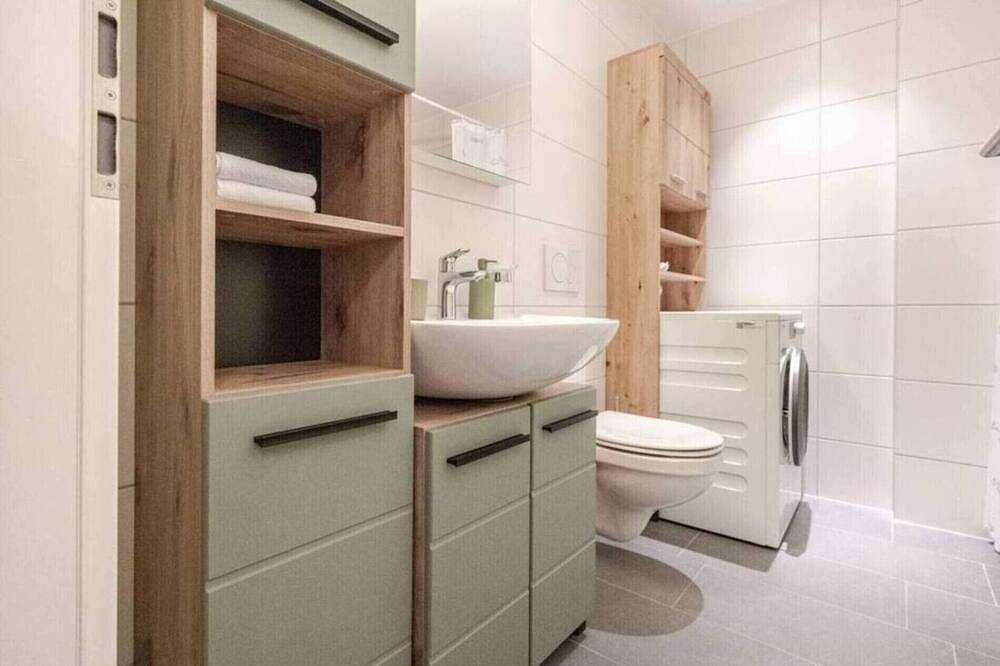 Ganze Wohnung, Casa Rheinblick - Apartment B - 1Br River View – 2nd Floor in Basel Zustellkreis, Basel