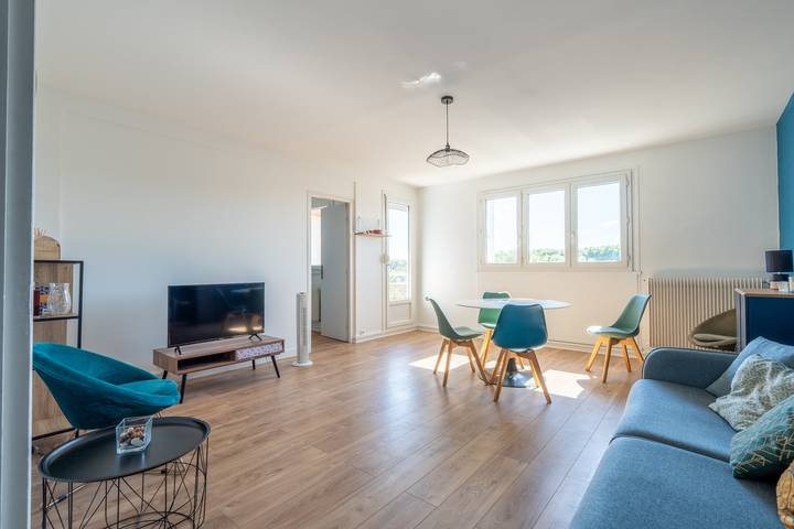 Apartamento de vacaciones para 6 personas, con balcón - 1