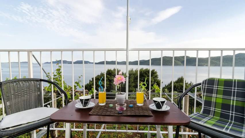 Ferienwohnung für 5 Personen, mit Balkon