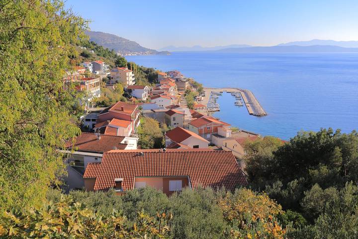 Apartamento entero, Apartamento para dos personas con terraza y vista al mar Podgora, Makarska A-2594-b in Podgora, Rivera de Makarska