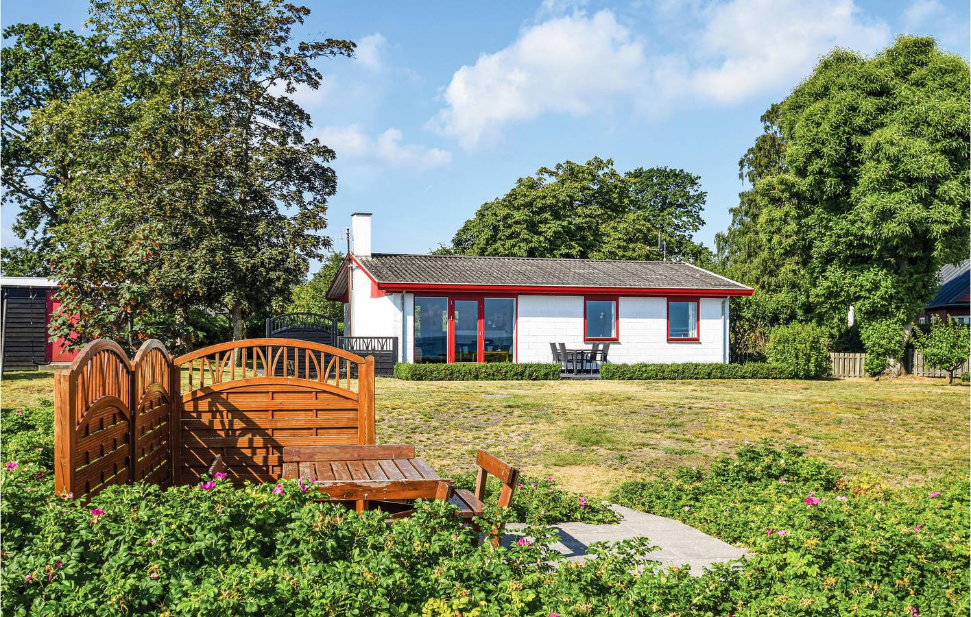 Ferienhaus für 6 Personen mit Terrasse in Nordstrand (Tranekær), Tranekær