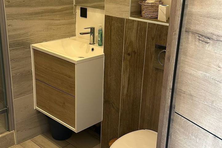 Location de vacances pour 2 personnes, avec piscine ainsi que jardin et terrasse à Tresses - 3