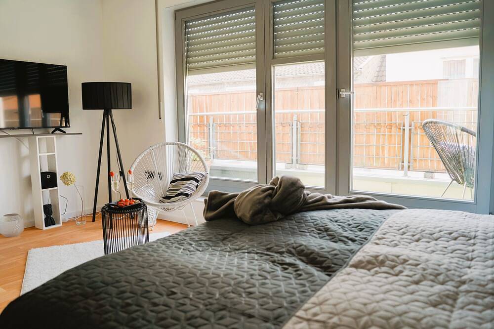 Ganze Wohnung, Penthouse am Dom, Altstadt, 4 Dachterrassen, Selfcheck 24/7, bis zu 6 Personen in Paderborn, Nordrhein-Westfalen