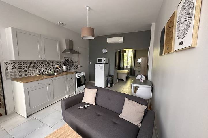 Appartement de vacances pour 2 personnes, avec jardin