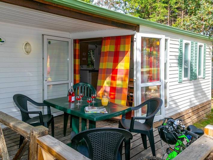 Camping La Garenne - Mobilhome 4 personnes - Mh2 Confort 27 m² + clim, avec sanitaires in Néfiach, Côte méditerranéenne (France)