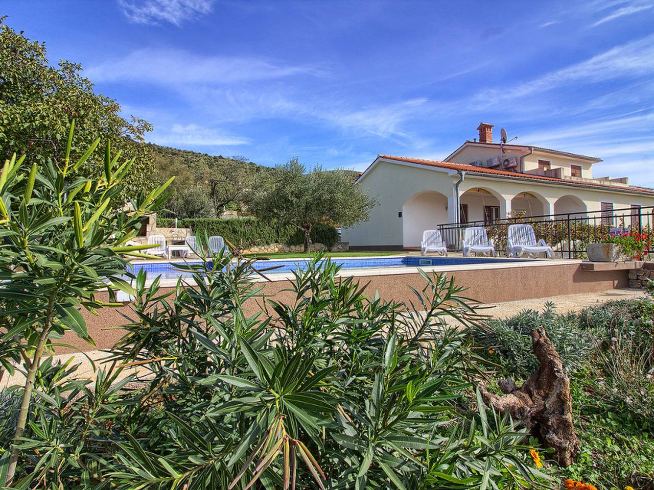 Villa Marevista in Raša, Ostküste Istrien