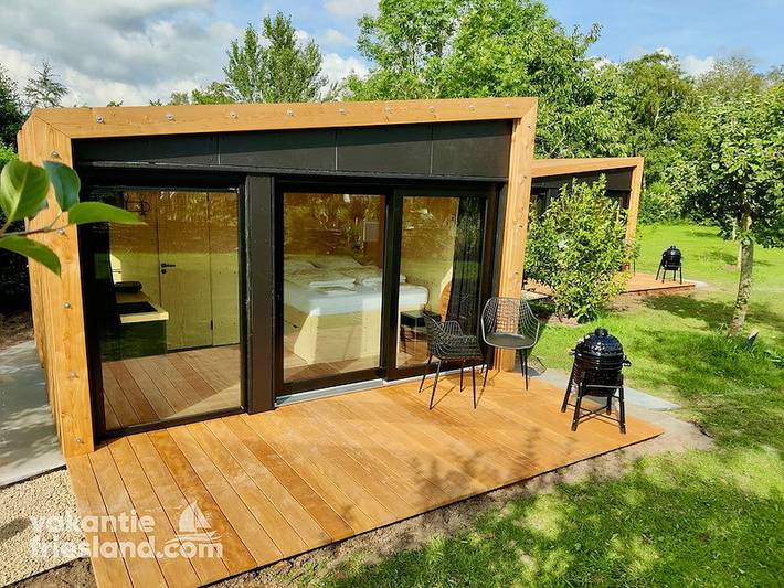 Natuurhuisje voor 2 personen, met tuin en whirlpool in Friesland