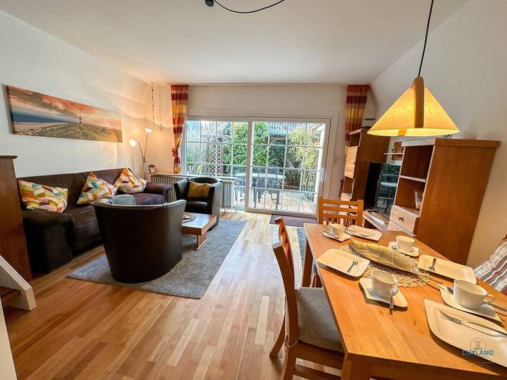 Ferienhaus für 4 Personen, mit Terrasse und Garten in Duhnen