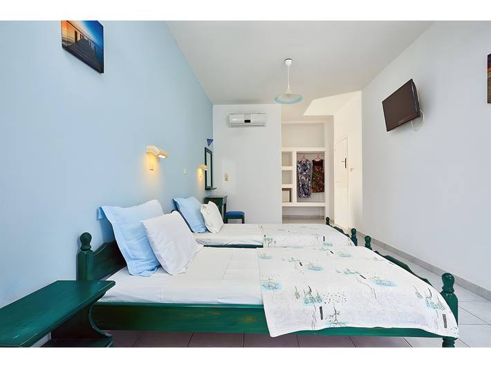 Studio für 2 Personen, mit Balkon, mit Haustier auf Karpathos