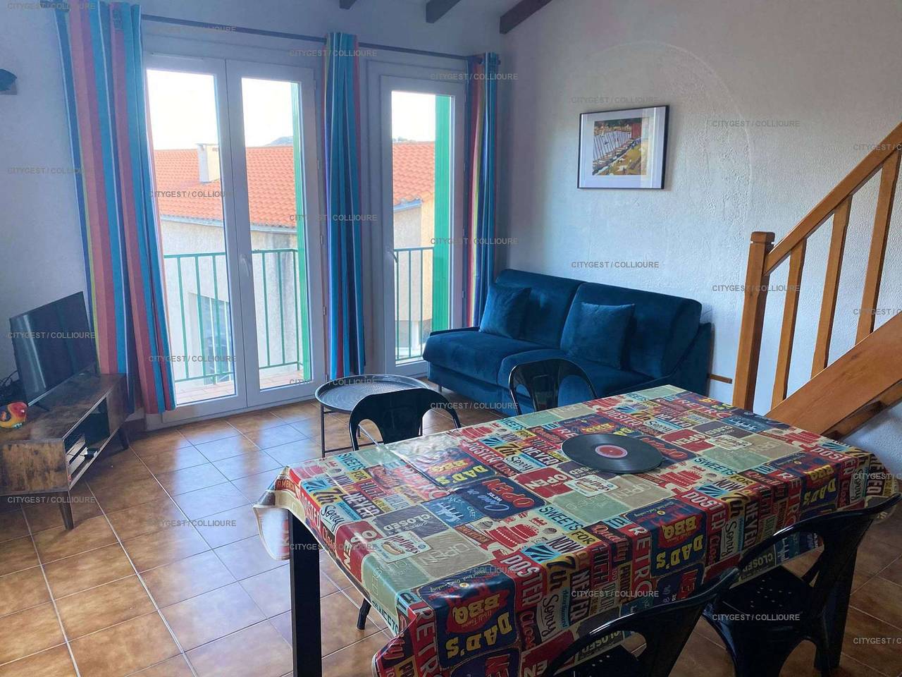 Geheel appartement, 4Mir11Bleu - Apartment near city center in La Côte Vermeille, Collioure