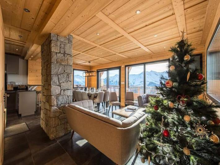 Chalet pour 14 personnes, avec terrasse à Fontcouverte-la-Toussuire