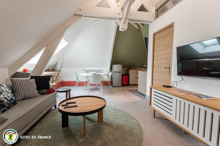 Gîte pour 2 personnes, avec Terrasse