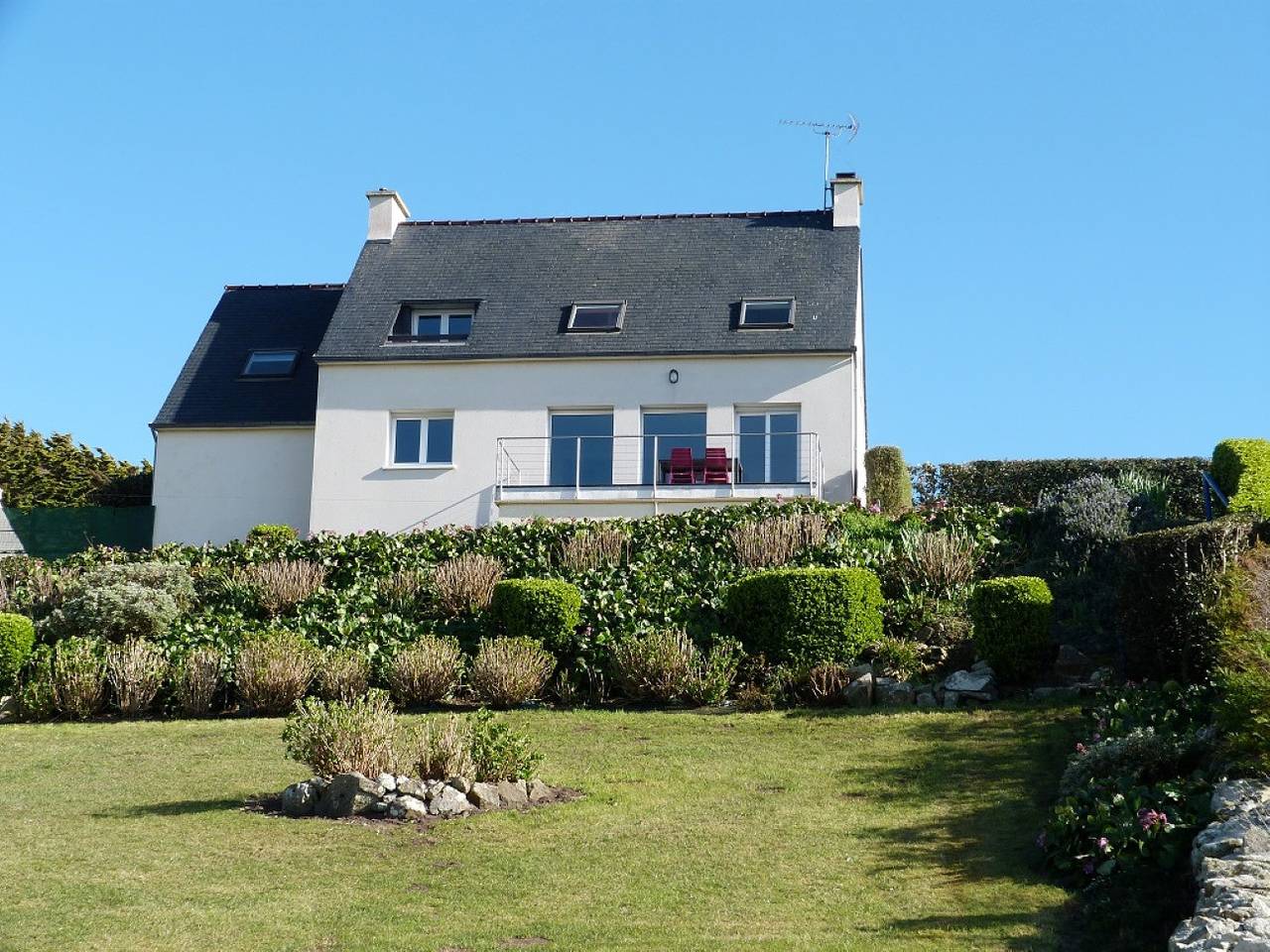 Ferienhaus für 8 Personen mit Balkon in Esquibien, Audierne
