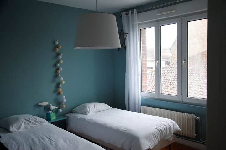 Familienhaus an der Côte d'Opale mit Blick auf das Meer in Grand-Fort-Philippe, Dünkirchen und Umgebung