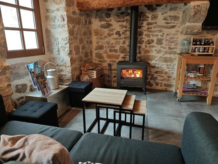 Location de vacances pour 6 personnes, avec terrasse à Quézac - 3