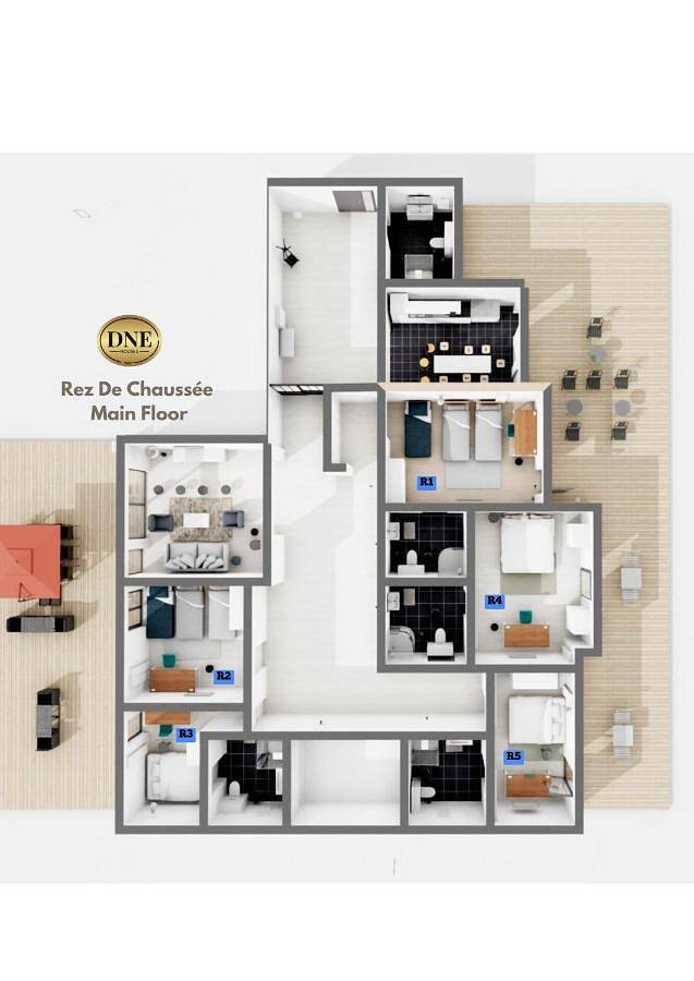 Appartement entier, D&E - Paris-Disney - Holidays Apartment - Appartement De Vacances - 5 Chambres- 5 Sdb - 5 Bedrooms - 5 Bathrooms - Netflix in Champs-sur-Marne, Seine-et-Marne