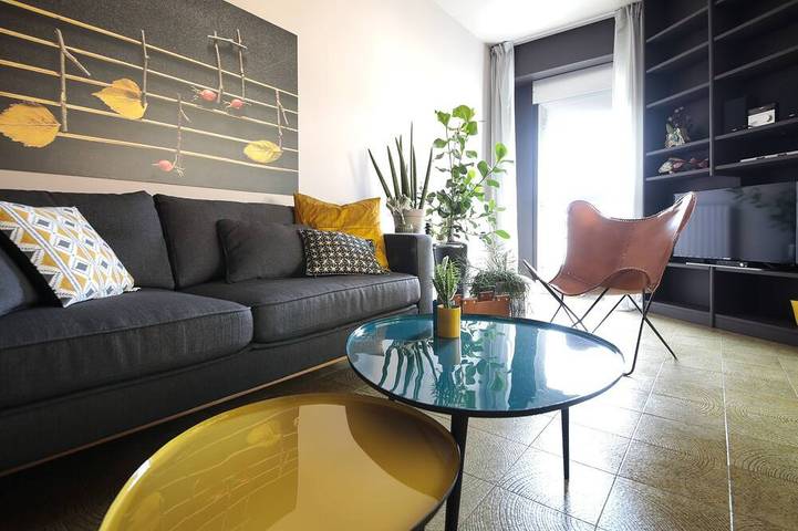 Location de vacances pour 4 personnes, avec balcon et jardin à Desenzano del Garda