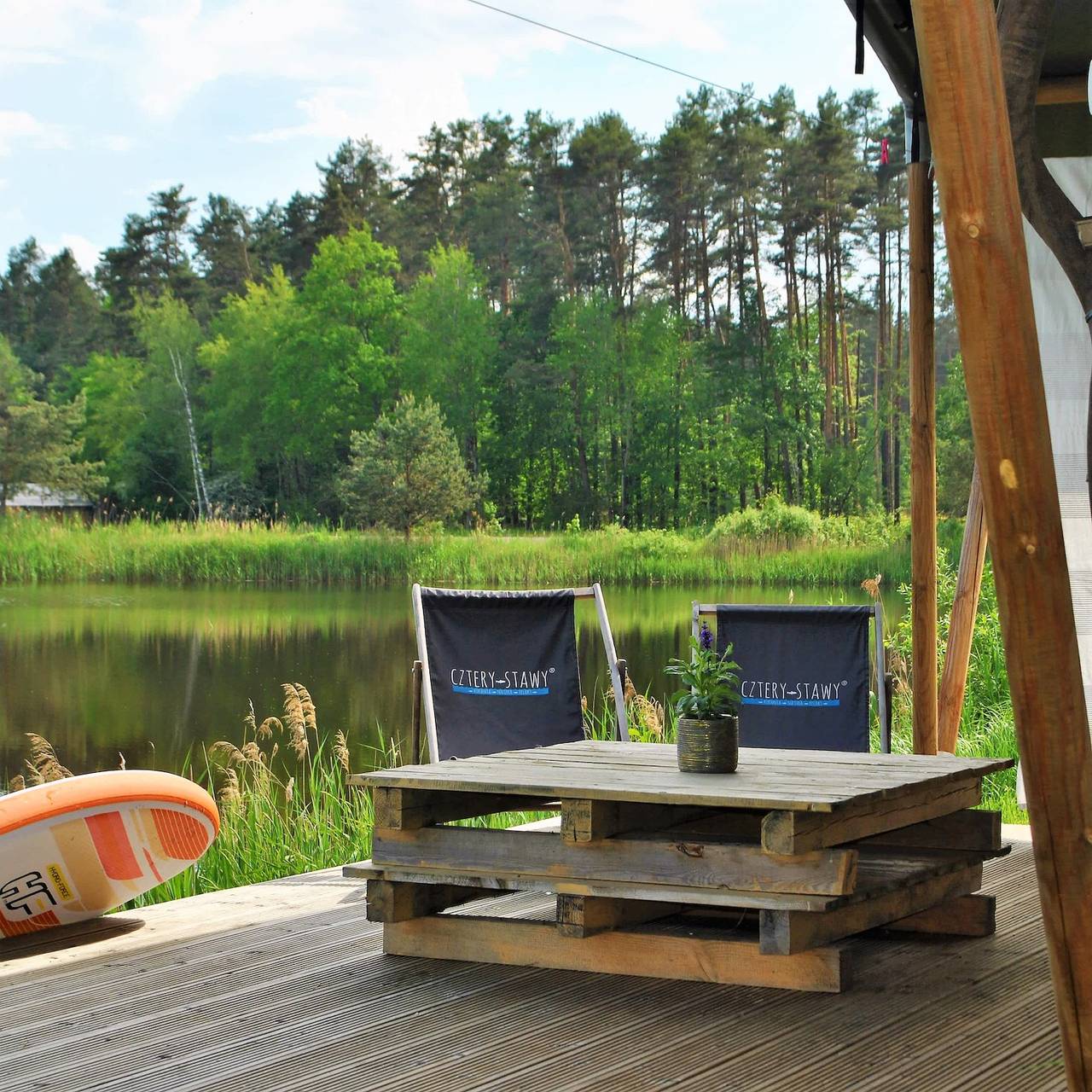 Cztery Stawy Glamp - Safari tent Hemingway in Roztocze