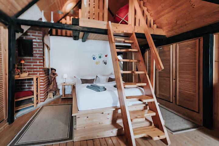Chalet für 9 Personen, mit Terrasse und Garten in Braunlage
