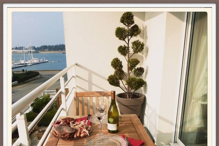 Appartement de vacances pour 3 personnes, avec balcon