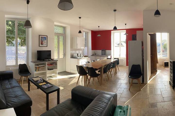 Appartement de vacances pour 12 personnes, avec jardin, animaux acceptés - 1