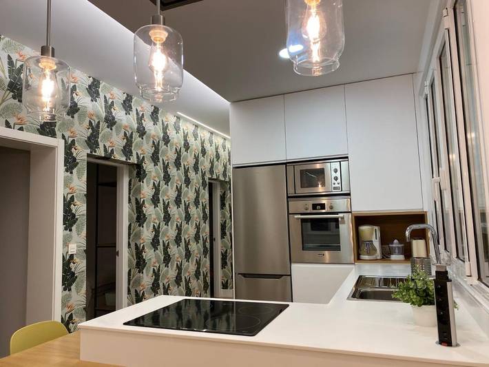 Gîte pour 4 personnes, avec terrasse ainsi que jardin et vue à Sarria (Lugo)