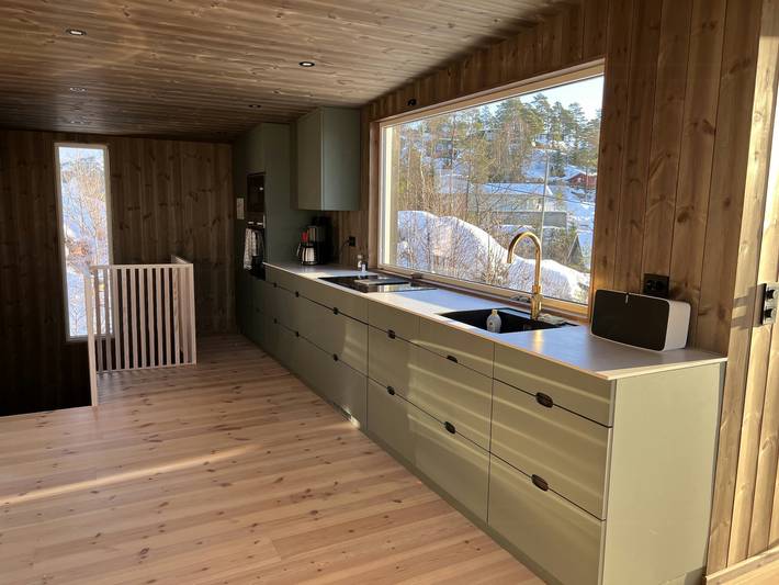 Traditionelles Ferienhaus im modernen Drøbak in Frogn
