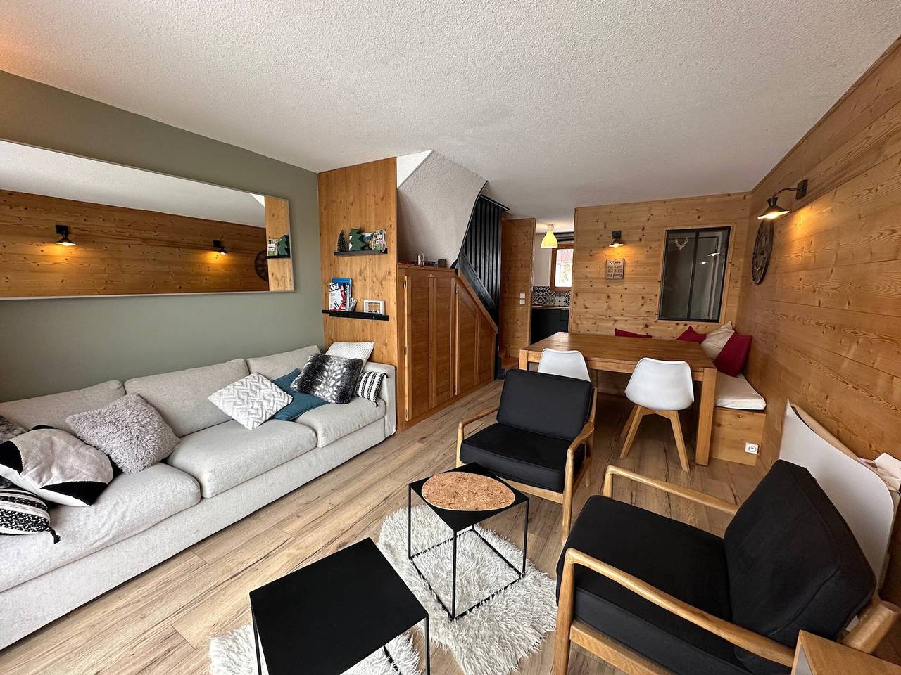 Ganze Wohnung, Bergtriplex in Vars für Familie in Vars, Briançon und Umgebung