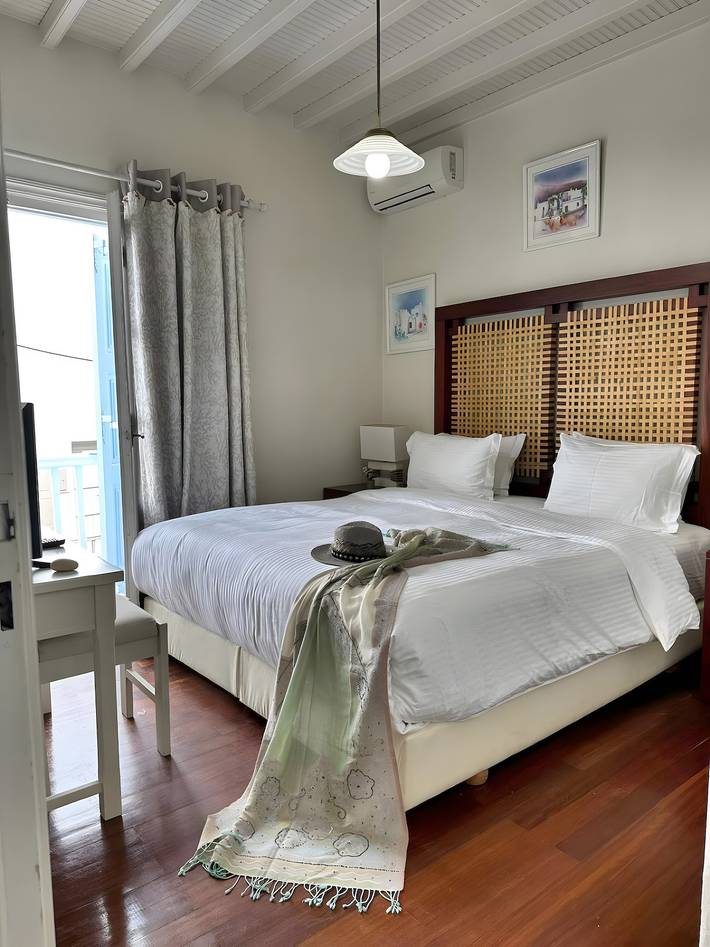 Vakantieappartement voor 6 personen, met balkon op Mykonos