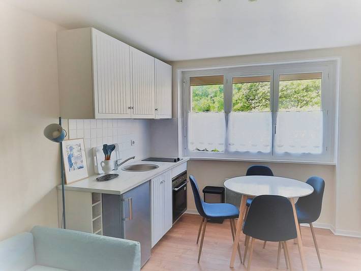 Gîte pour 4 personnes, avec jardin dans Thermes Marins de Saint-Malo