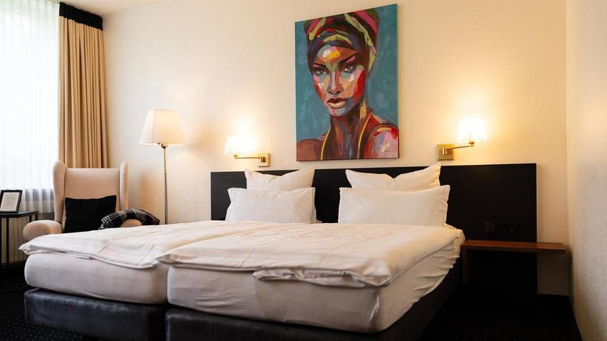 Hotel für 2 Personen, mit Terrasse und Garten sowie Sauna und Ausblick in Cloppenburg