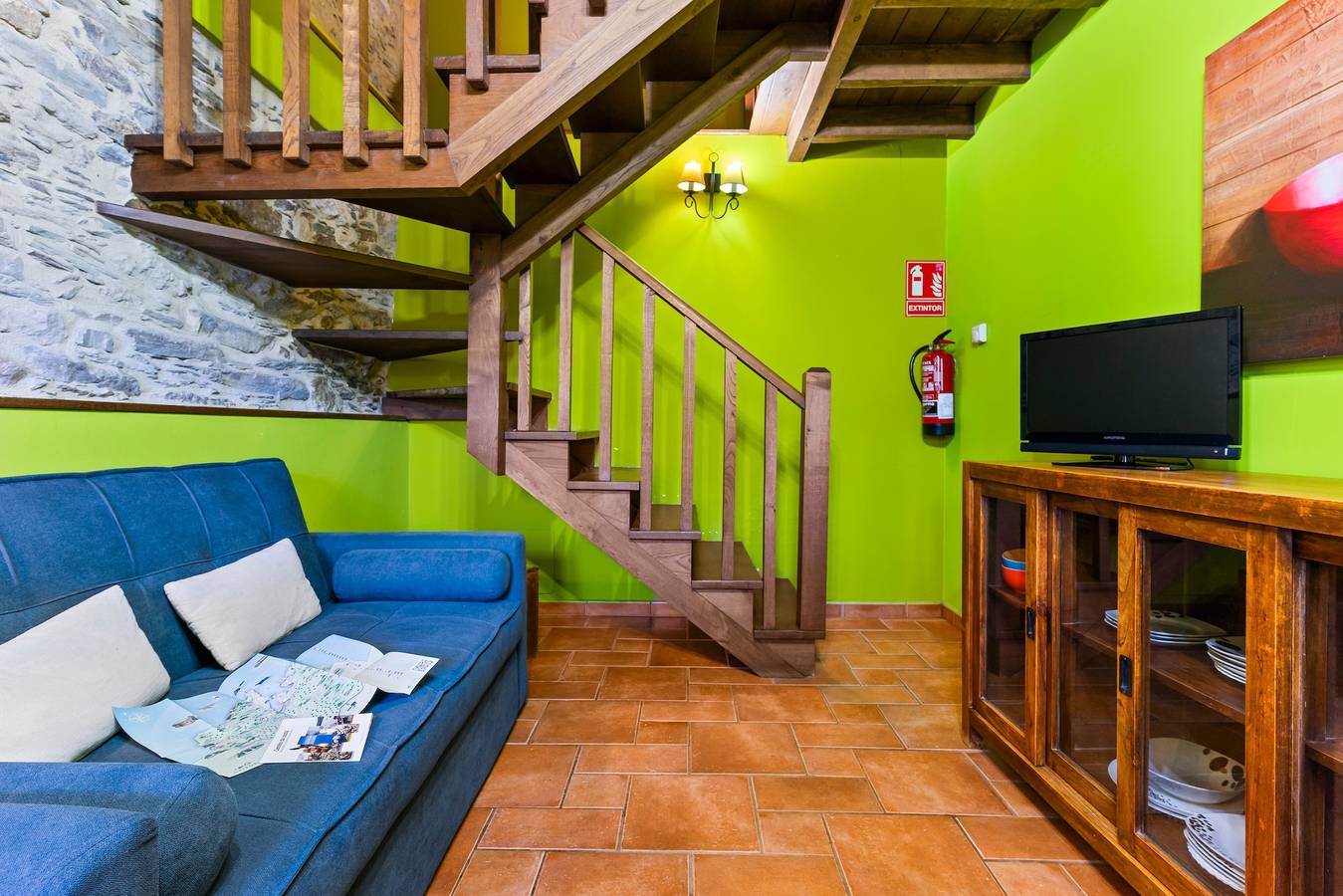 Landhaus 'Picon' mit gemeinsamer Terrasse, Gemeinschaftsgarten und Wi-Fi in Ortigueira, Costa de Galicia