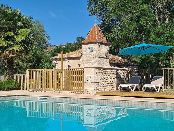 Camping Des Arcades - Mobilhome 4 personnes - Mh2 Cottage Confort L 29 m² in Saint-Pantaléon (Midi-Pyrénées), Quercy