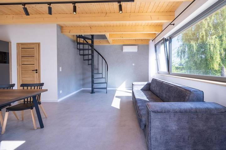 Dom dla 6 osób, z sauna i ogród oraz widok, zwierzęta dozwolone w Łagów