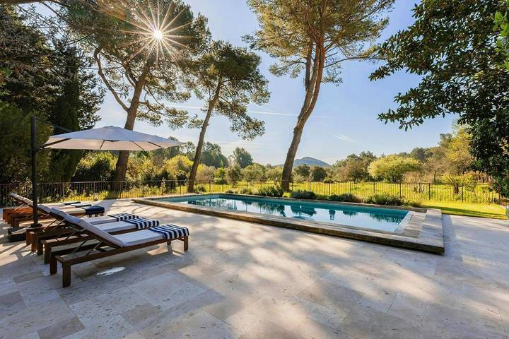Casa de vacaciones para 10 personas, con jardín además de terraza y piscina, Se admiten mascotas - 1