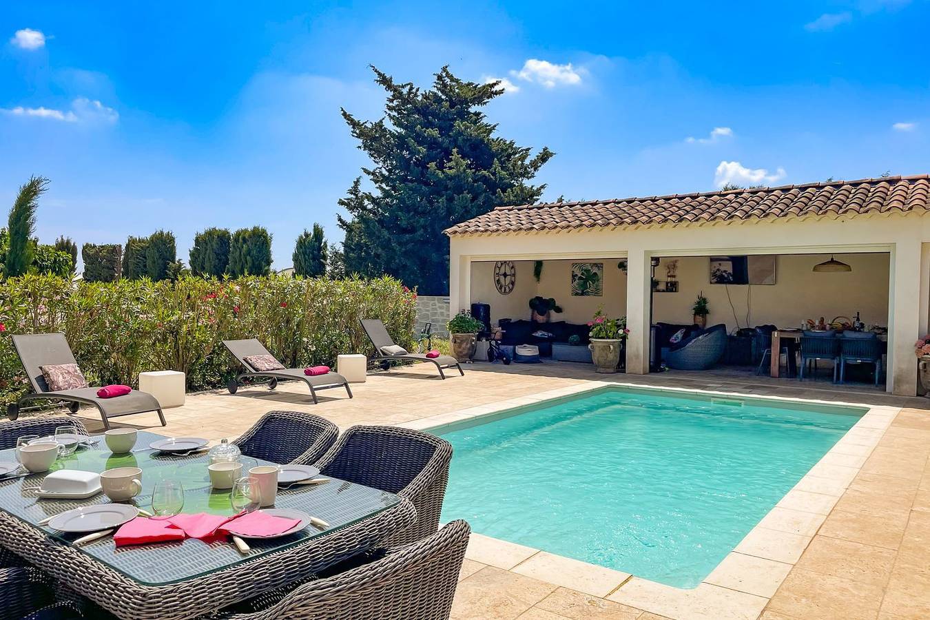 Villa pour 6 personnes avec piscine in Arles, Côte méditerranéenne (France)
