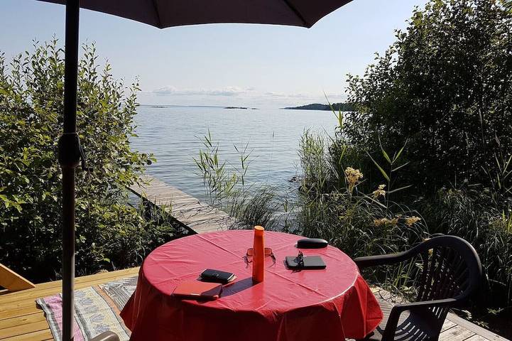 Ferienhaus für 4 Personen, mit Terrasse und Garten