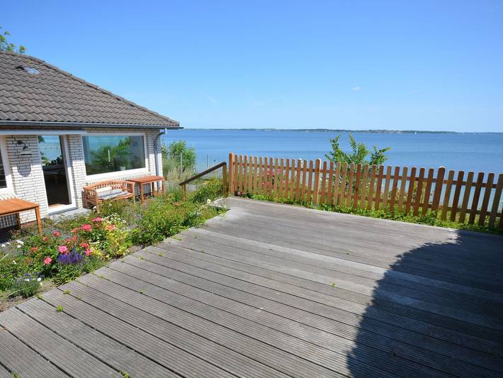 Ferienhaus für 2 Personen, mit Terrasse und Garten sowie Ausblick in Glücksburg