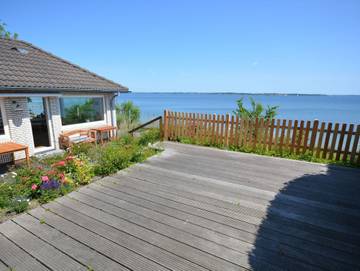 Ferienhaus für 2 Personen, mit Terrasse und Ausblick sowie Garten in Glücksburg