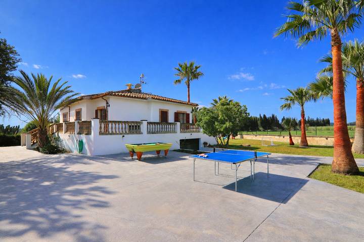 Finca für 6 Personen, mit Terrasse und Garten in Sa Pobla - 4