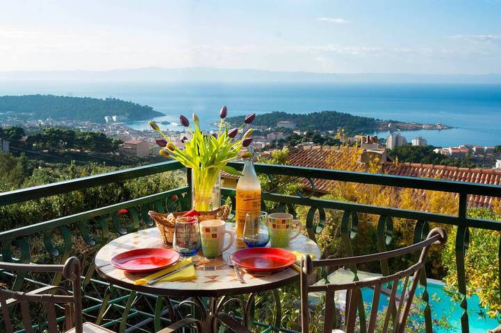 Ferienhaus für 6 Personen, mit Garten in Makarska