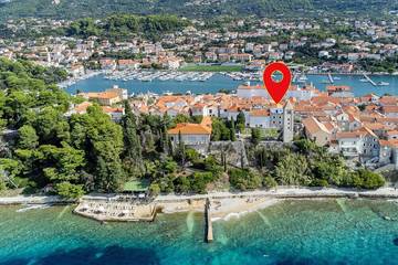 Ferienhaus für 8 Personen, mit Balkon, mit Haustier in Rab Stadt